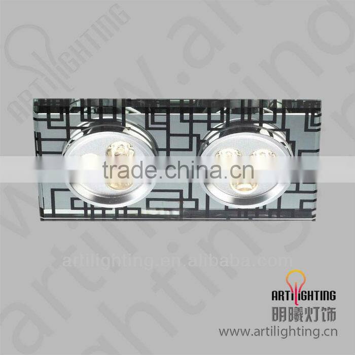 high quality led ceiling light ,6w ceiling light led crystal , led spot light 2 years warranty with factory price