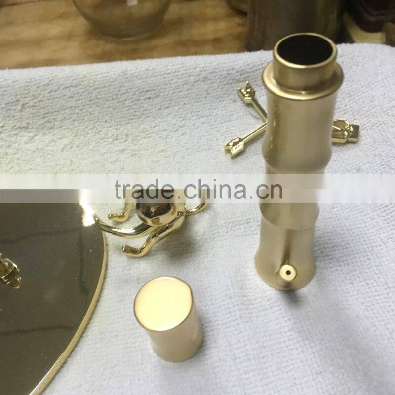 Shenzhen metal electroplating factory to provide stainless steel zinc alloy aluminum vacuum plating IP gold processing