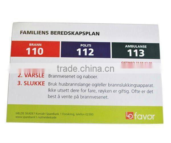 Custom 0.5mm Magnetic Paper Fridge Sticker