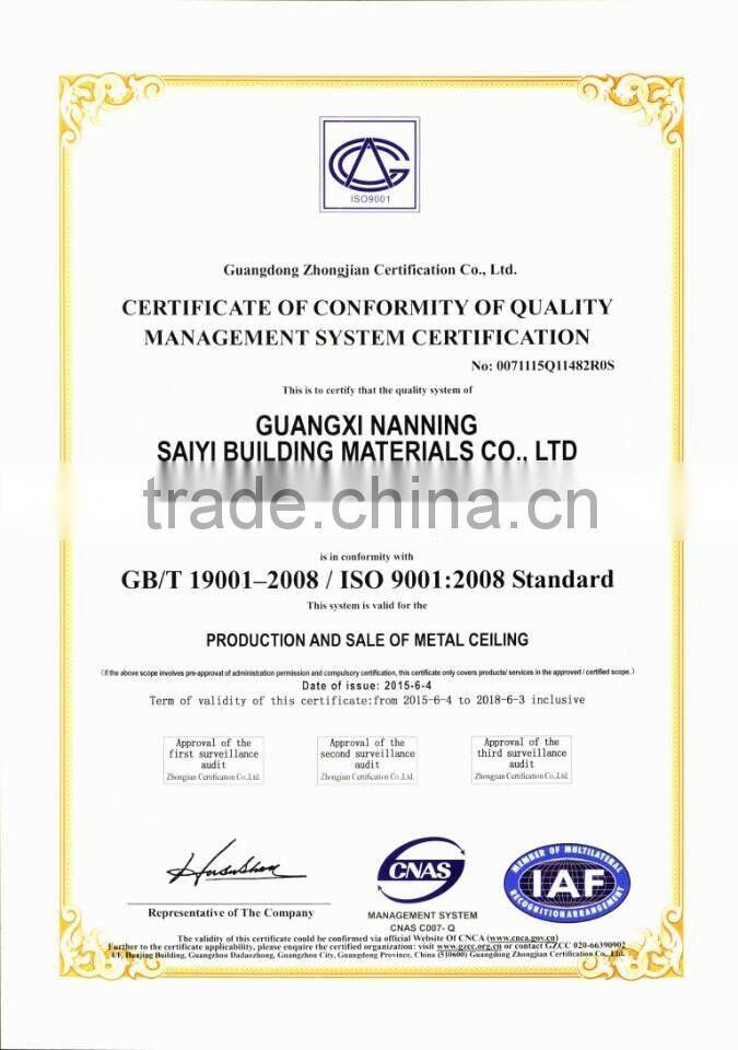 Online Shopping building materials of Indoor Aluminum Grid Tiles