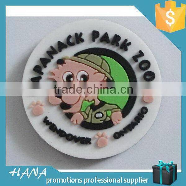 Customized promotional pvc resin fridge magnet