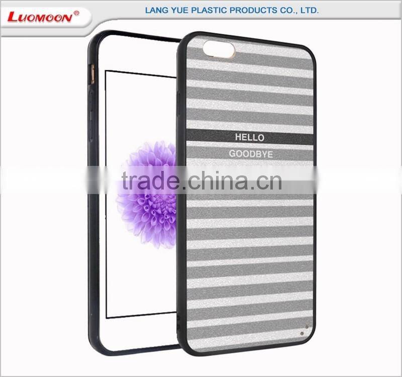 line lattice mobile phone case cover for apple iphone 6 se 7 plus