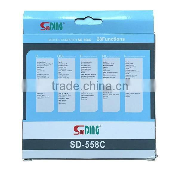 sunding bicycle computer cycling accessories wireless bicycle speedometer SD-558C