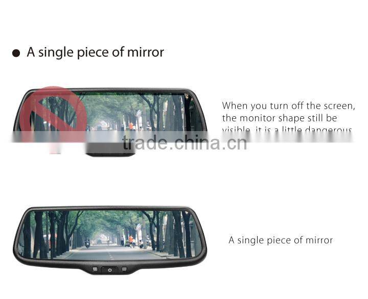 Car rearview mirror hot sex video player