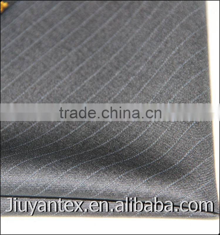 New trw man super wool cashmere stripe woven weave exclusive Indonesia fashion style lady coat pant suiting textile cloth fabric