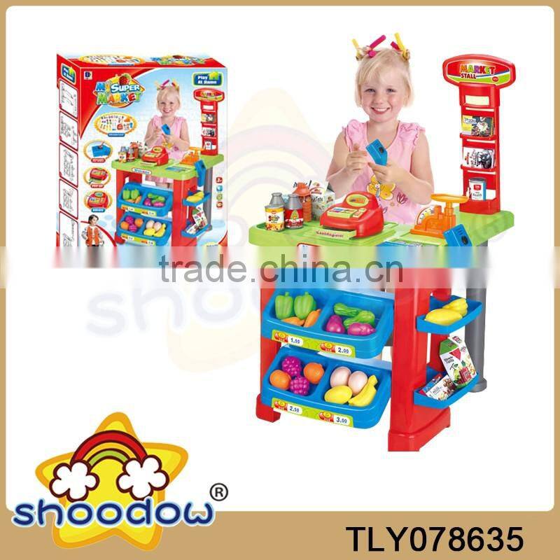 Play At Home pretend kitchen with wash set toy kitchen table set with washing machine with light and music