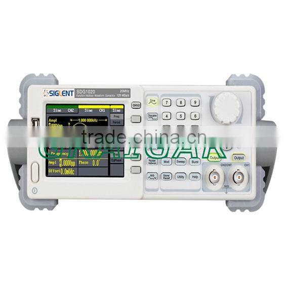 The latest version ARRIVAL SDG1020 Siglent Arbitrary Signal Function Generator 20M 125 MSa/s Dual Channel