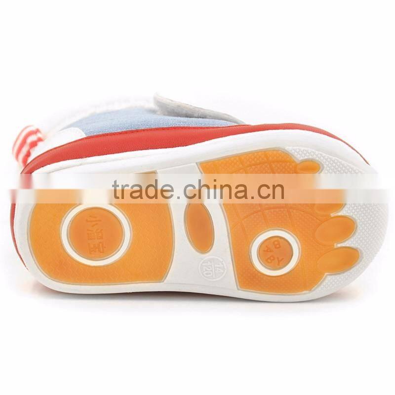 2016 XIAOLIUBAO cute anti-skidding child shoes warm comfortable soft touch baby shoes