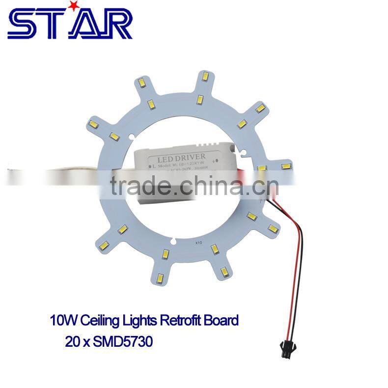 Flower 7w 15w retrofit kit led celling light
