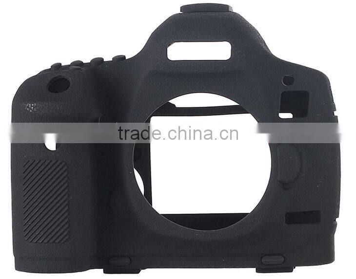 New released DSLR camera soft silicone case cover for Canon 5DIII 5DRS 6D with different color