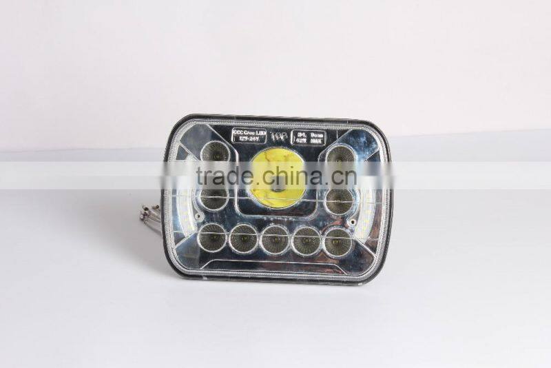 China factory hot selling 5x7 headlight in USA market,7inch led work light for truck
