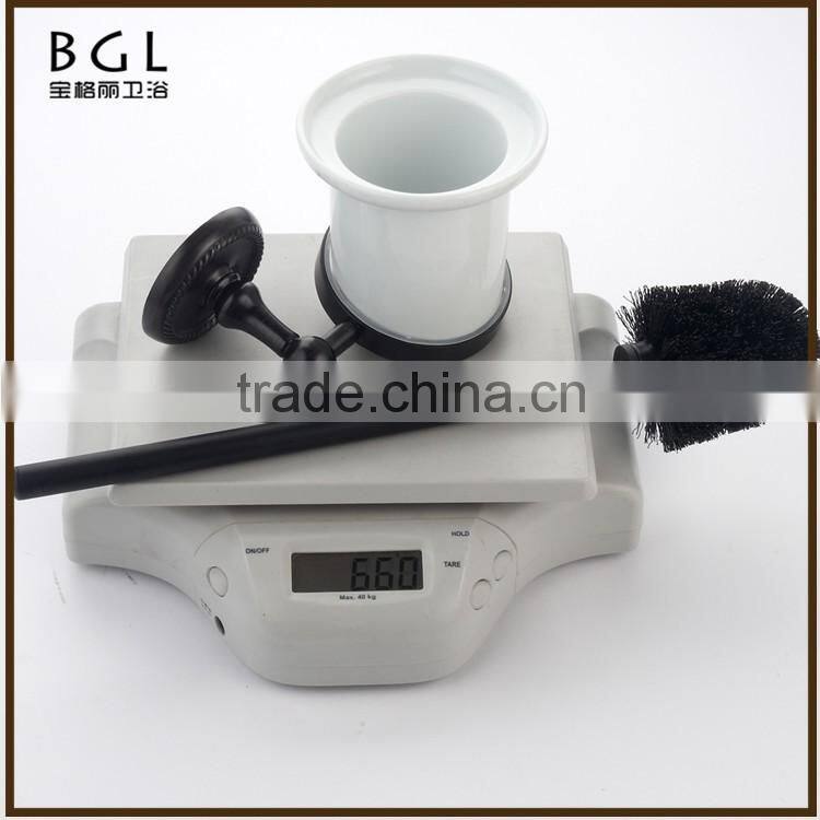 16050 American style wholesale high quality toilet brush holder zinc alloy bathroom accessories set