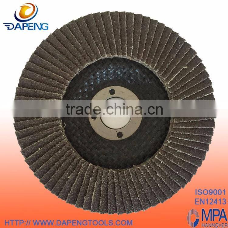 DAPENG Manufacture 100x16mm abrasive zirconia flap disc
