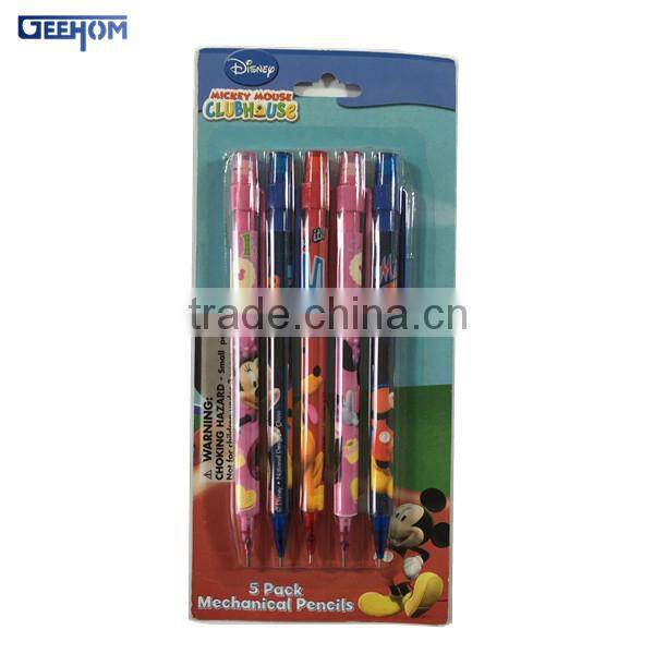 Cars stationery set, licensing wholesale mechanical pencil set