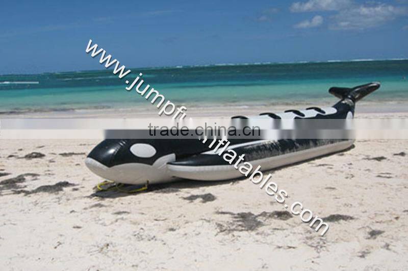 inflatable floating boat 8 person Banana boat for adults Towable flying Banana tube