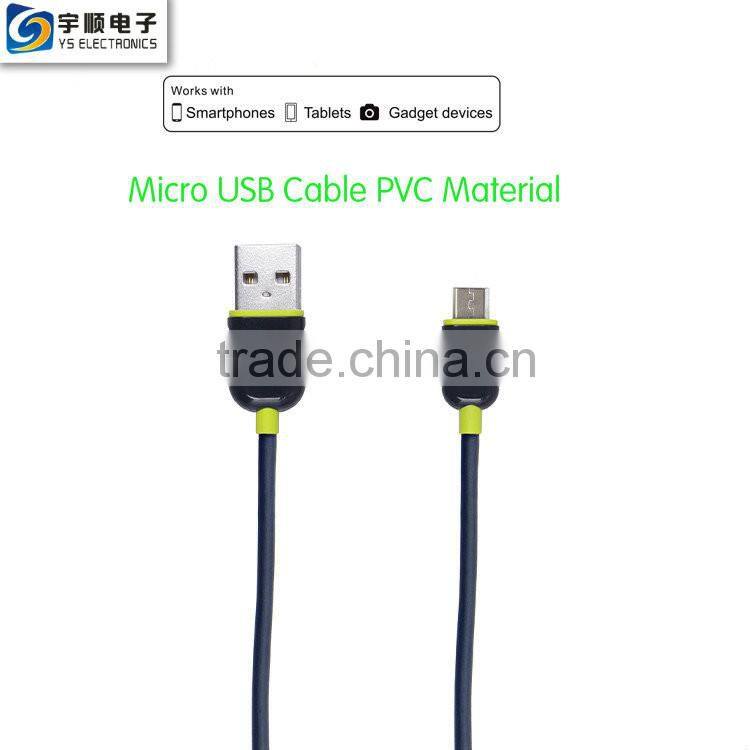 Micro USB Cable for Universal Phone 1.2m Length Black