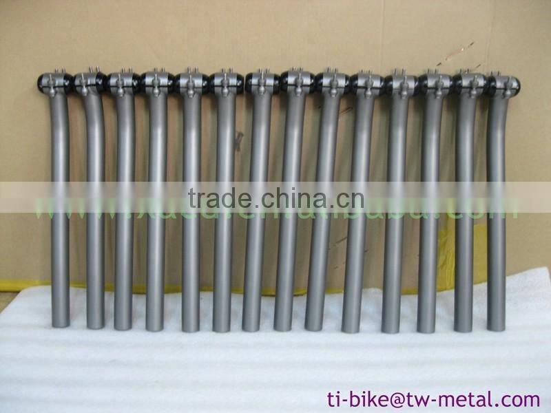 XACD made titanium bicycle seat post customized titanium bike seatpost best than carbon fiber bicycle seatpost