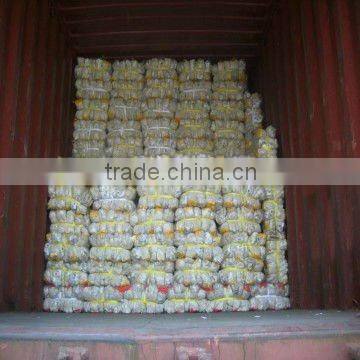 red 10 gauge /7gauge cotton pvc dotted working glove