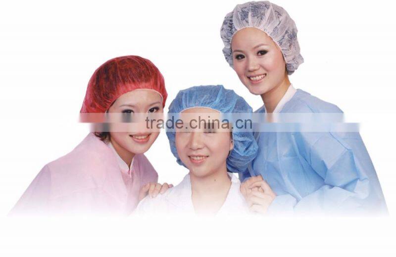 disposable bouffant cap/round cap