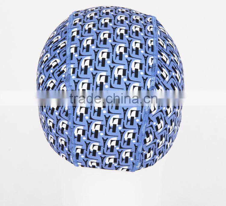 CNYE printed swimming cap soft breathable general swimming caps men lycra swim cap women high quality new design