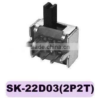 momentary slide switch SK-22D03(2P2T)