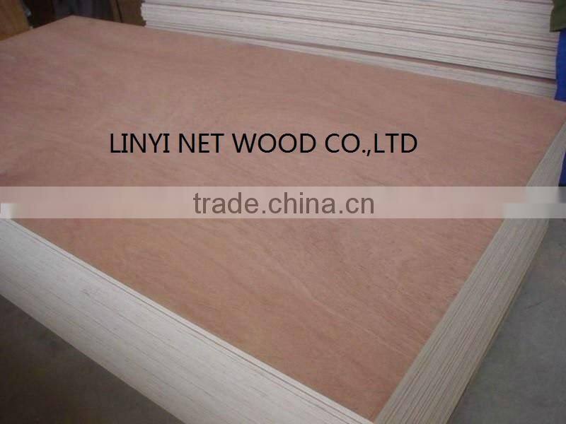 4x8 3mm Indoor Usage Furniture Grade Commercial Okoume Plywood