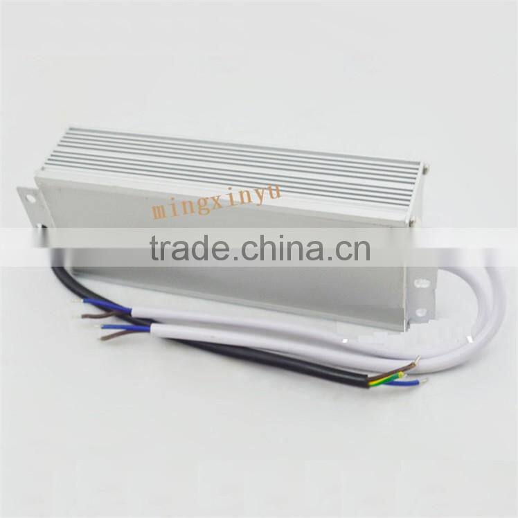 100w waterproof led driver 12v /24v led light power supply for outside