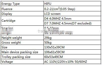 2016 HIFU face lift machine / hifu Korea