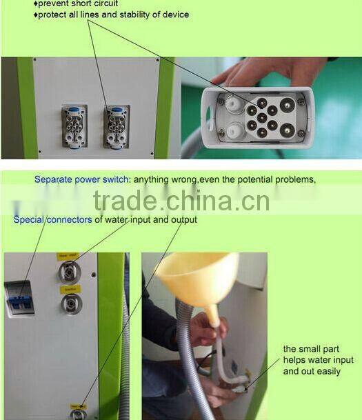 intelligent powerful elight ipl rf hair removal equipment, sapphire crystal IPL SHR Hair Removal Machine