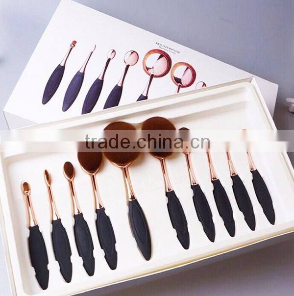 air private label makeup brush set