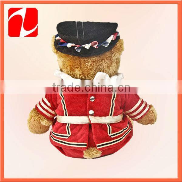 wholesale cap dressed plush pp cotton bear toy