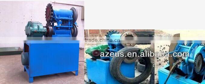 Fully automatic recycling machine for rubber powder