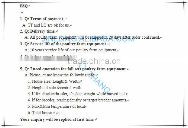 JINLONG Plastic Flooring slat for poultry chicken house WITH HIGH QUALITY