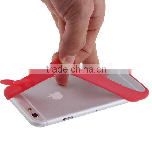 China supplier Luminous universal silicone bumper case, universal for most smartphone models