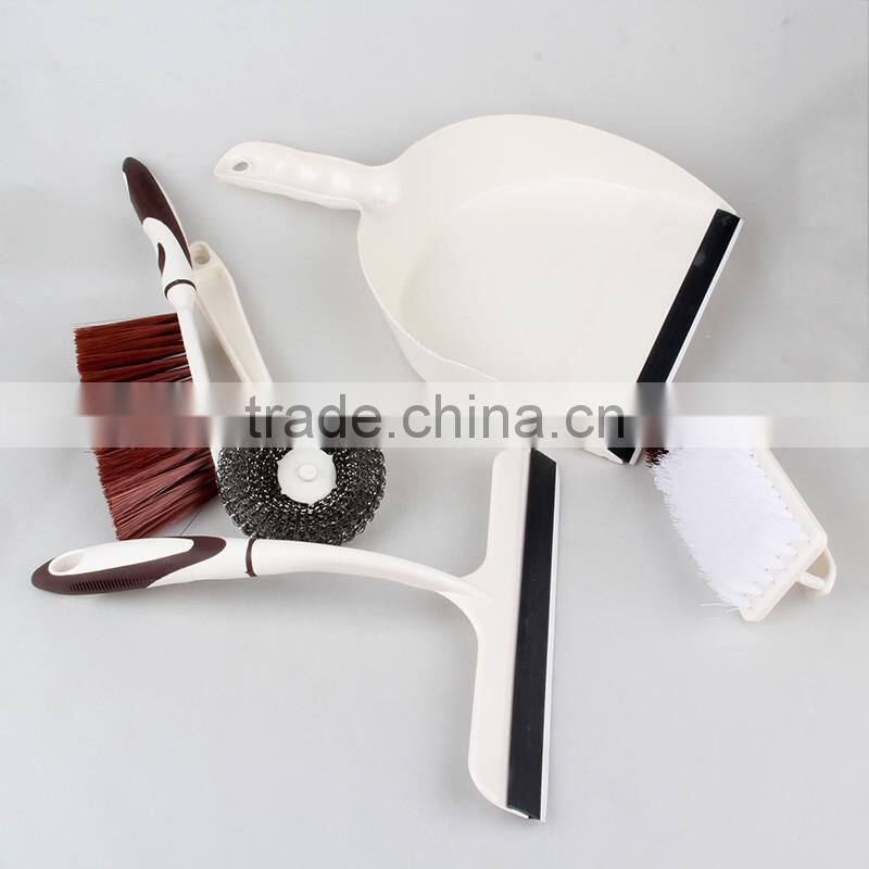 2016 hot sell Fashion design household cleaning brush set cheaper bursh set for home