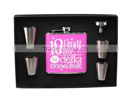 Stainless steel Hip flask