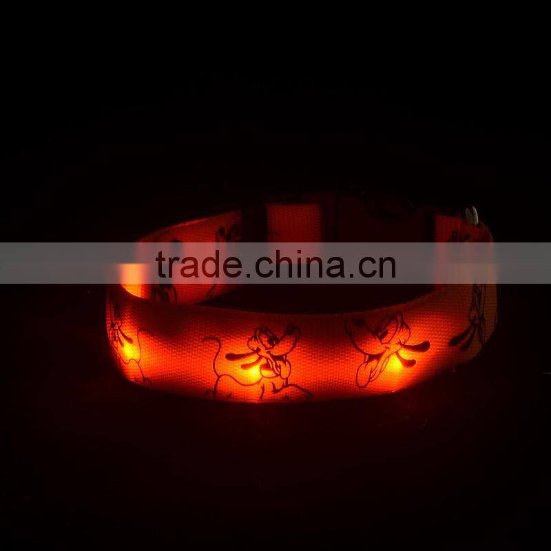 New Arrival Pluto the Dog Pattern Dog Training Collar