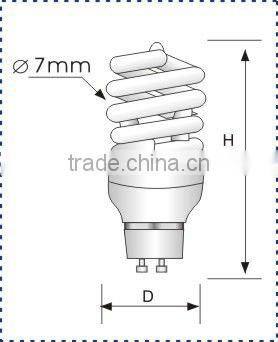 t2 g9 energy saving spiral halogen lighting bulb