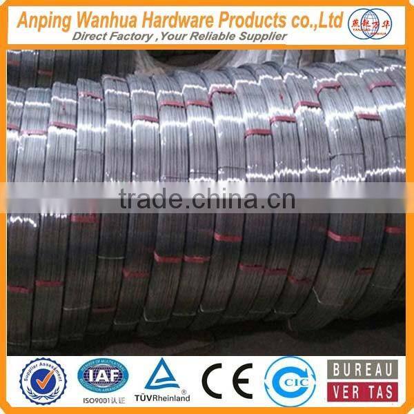 High tensile strength hot dipped galvanized steel wire for making ropes