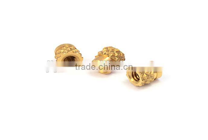 Factory directly sale guangdong hardware knurled brass nut products
