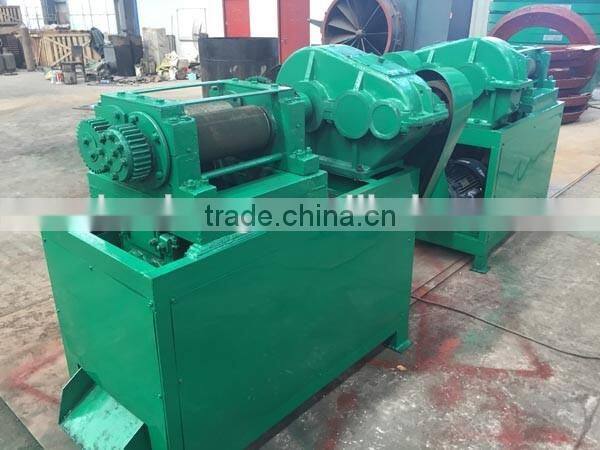 Double roller pelletizer machine, granulator making machine with CE