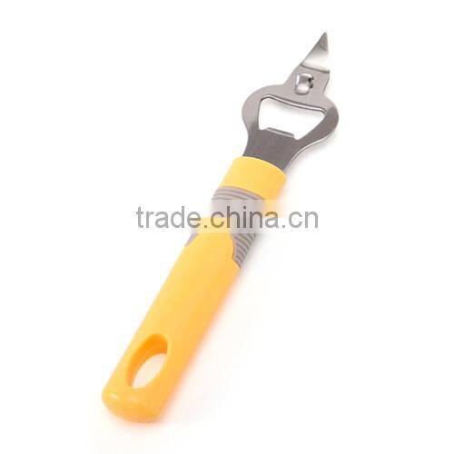two in one multifunctional bottle opener-- yellow 824