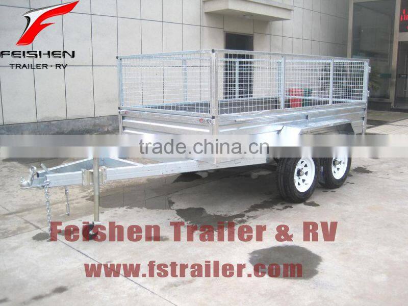 2015 Hot dipped galvanized tandem cage trailer TC85