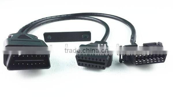 OBD2 Y Cable Adapter for Network Cable/Optical Audio Cable Rca Adapter In OBDII