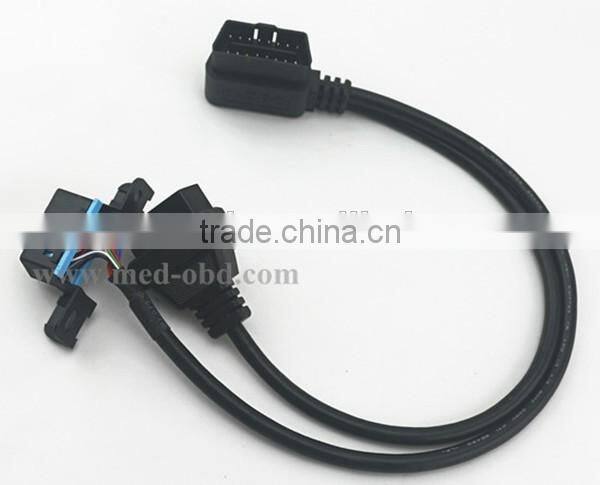 Universal Fbus Cable/USB Y Cable Spliter 1 Female 2 Male,OBD2 Cable Connector USB