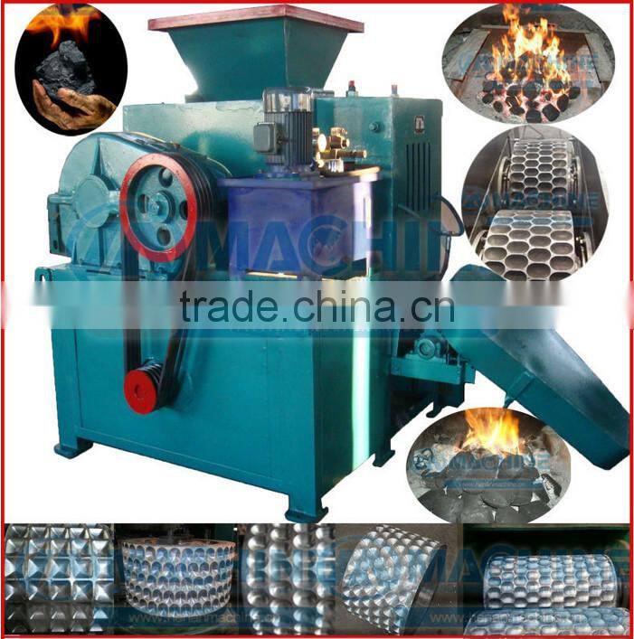 Large capacity charcoal hydraulic charcoal briquette press machine supplier