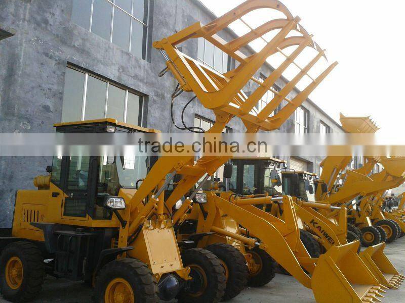 High quality Grass fork wheel loader ZL16f with CE