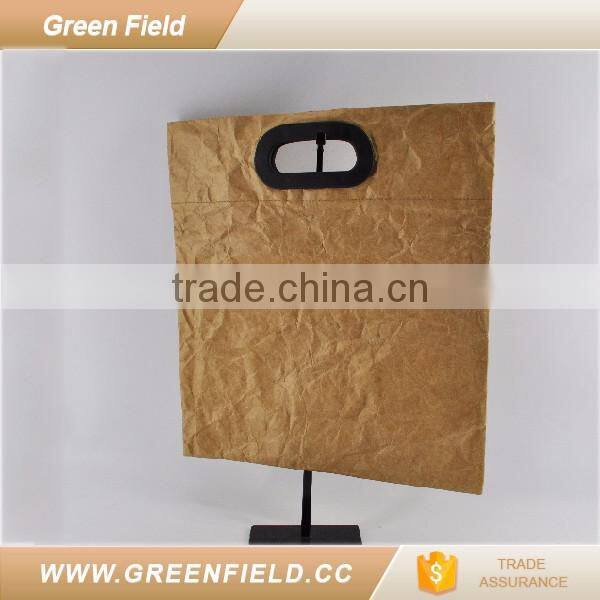 Green Field tyvek paper foldable shopping bag clutch bag 2017