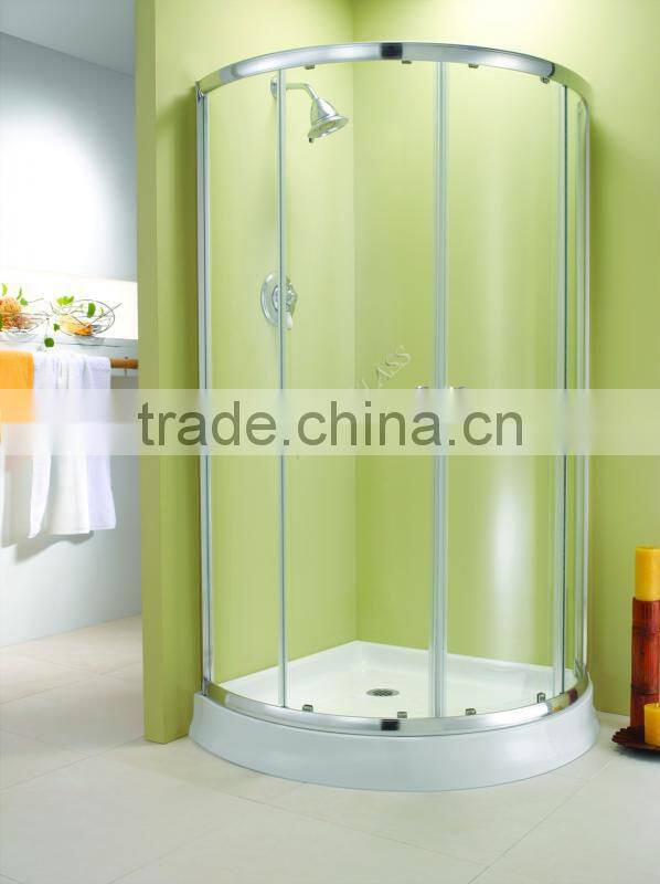 8-19mm Tempered Shower Screen with CE AS/NZS2208:1996