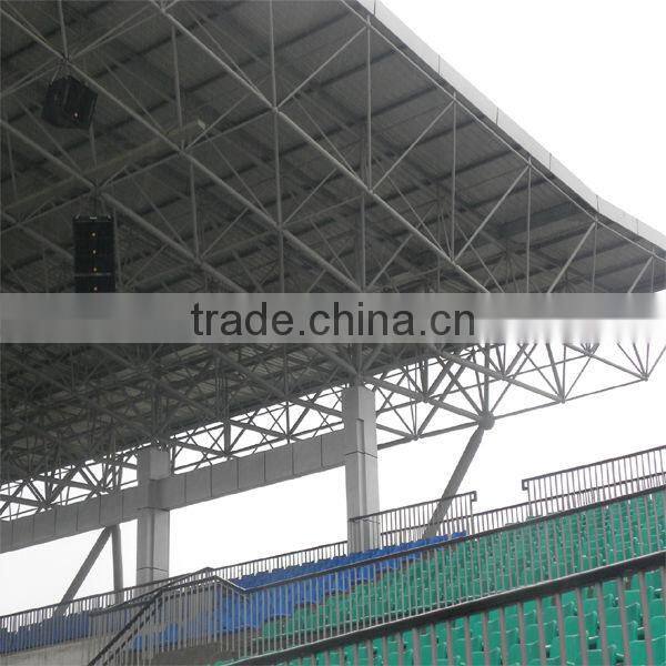 Steel roof structure prefabricated stadium